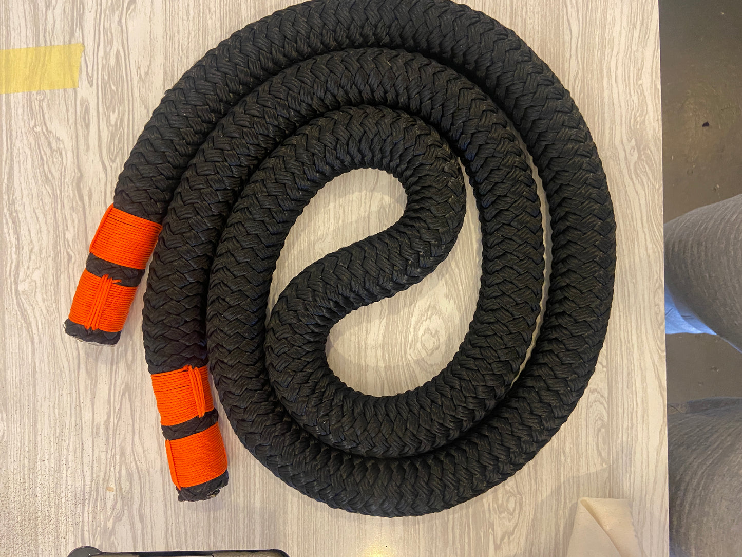 Heavy Flow Rope 2.4 Kgs Black Shark 36 MM