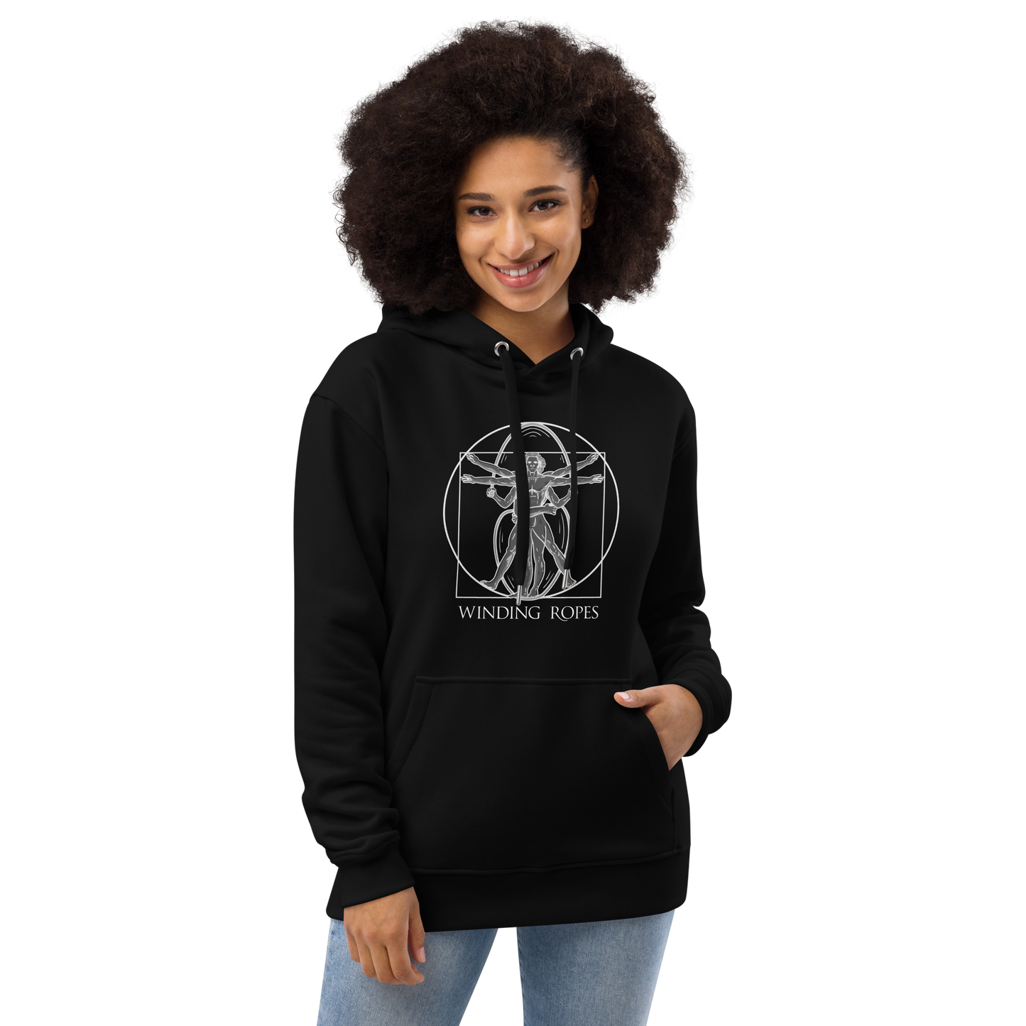 Vitruvian Rope Man Hoodie