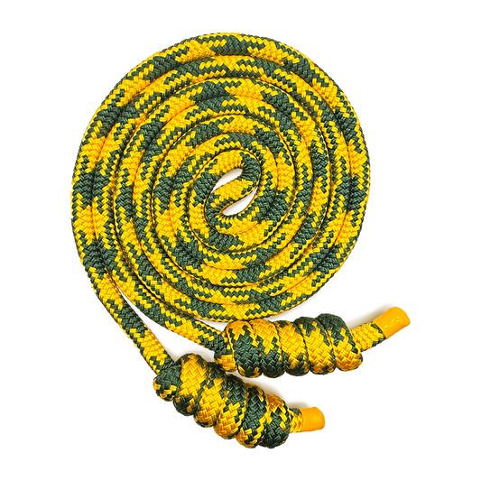 The Rope Down Under – 12 mm Flow Rope (450g) – Green & Yellow
