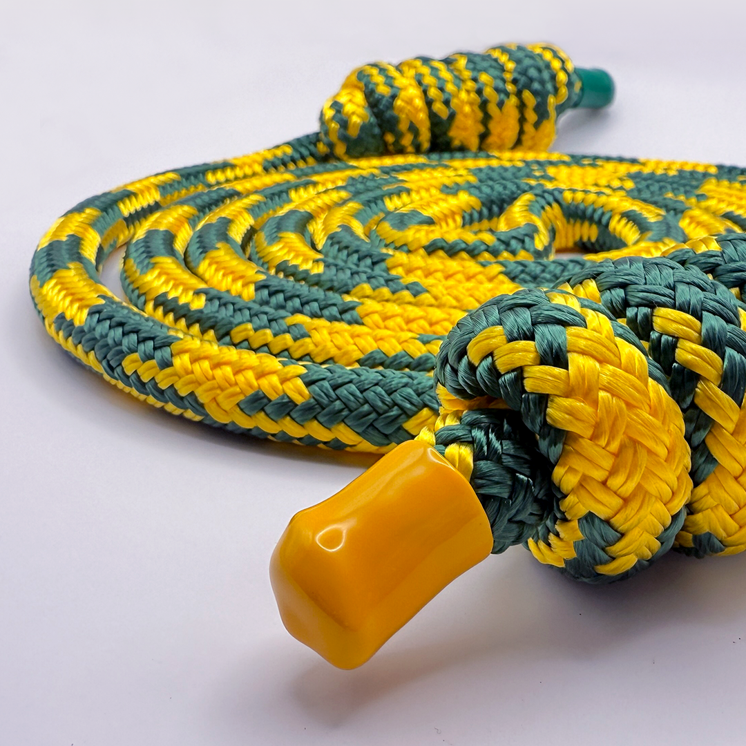 The Rope Down Under – 12 mm Flow Rope (450g) – Green & Yellow