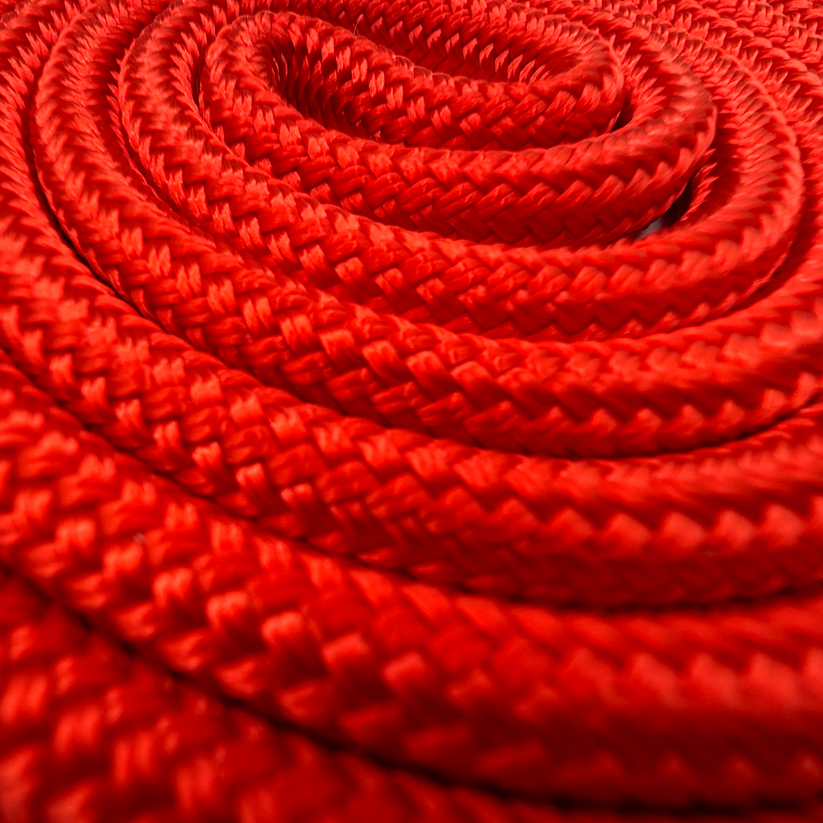 Winding Ropes - Red Pocket (8mm, 150g) Lightweight Training Rope for ...