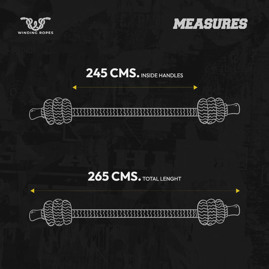 Orange Shark Heavy Rope 20 mm Rope Flow 920 grams