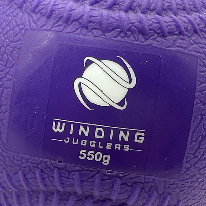 Pack of 4 Heavy Juggling Balls 300g. Winding Jugglers. Red Training Balls (7.5 cm)