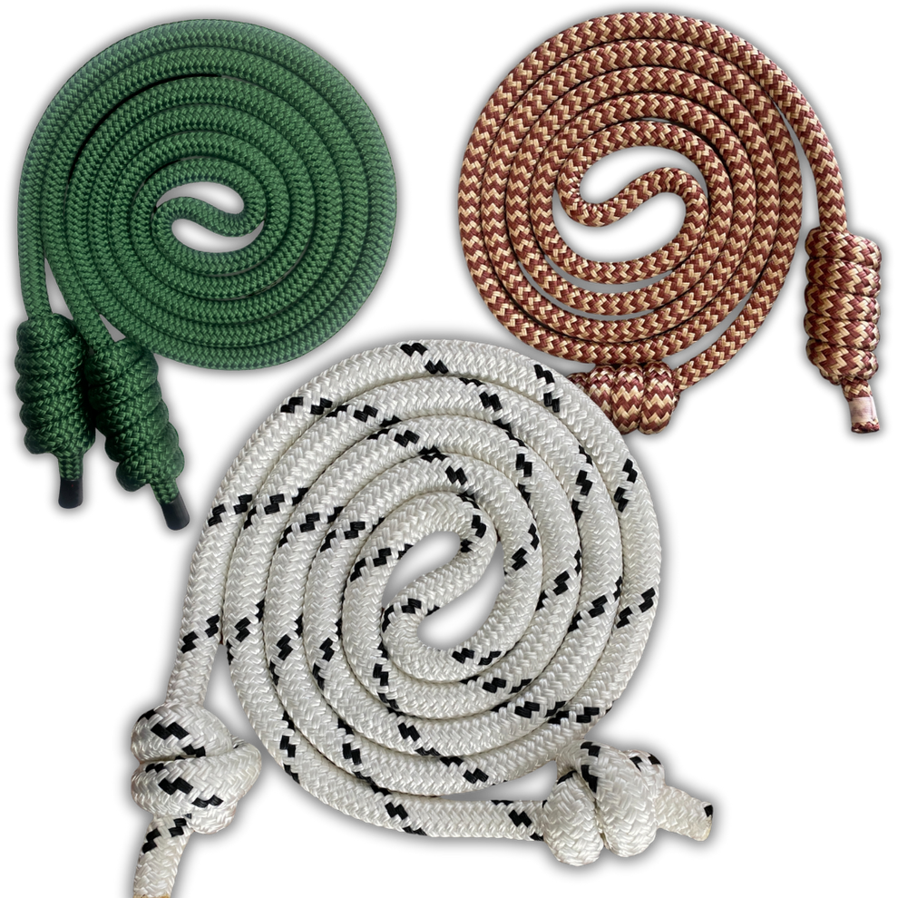 3 Flow Ropes Pack : 750 grams 18 mm + 550 grams 14 mm + 440 grams 12 mm ...