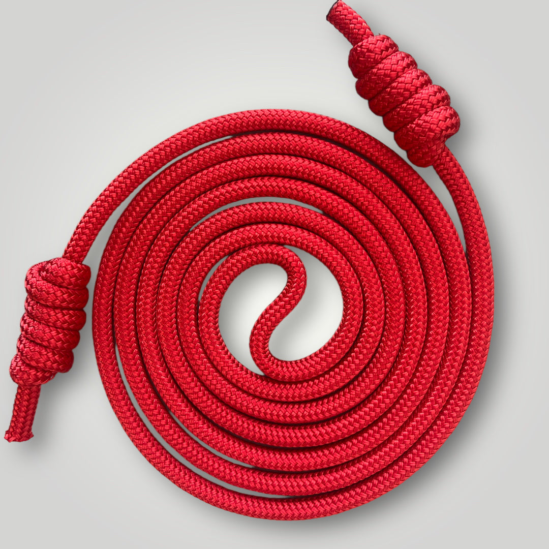 Kids Red Flow Rope 8 MM 100 grams Small, safe and Lightweight Rope ...