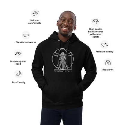 Vitruvian Rope Man Hoodie
