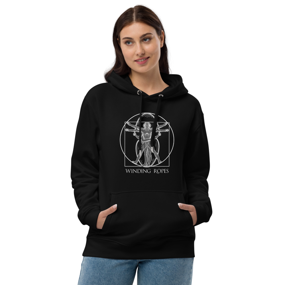 Vitruvian Rope Man Hoodie