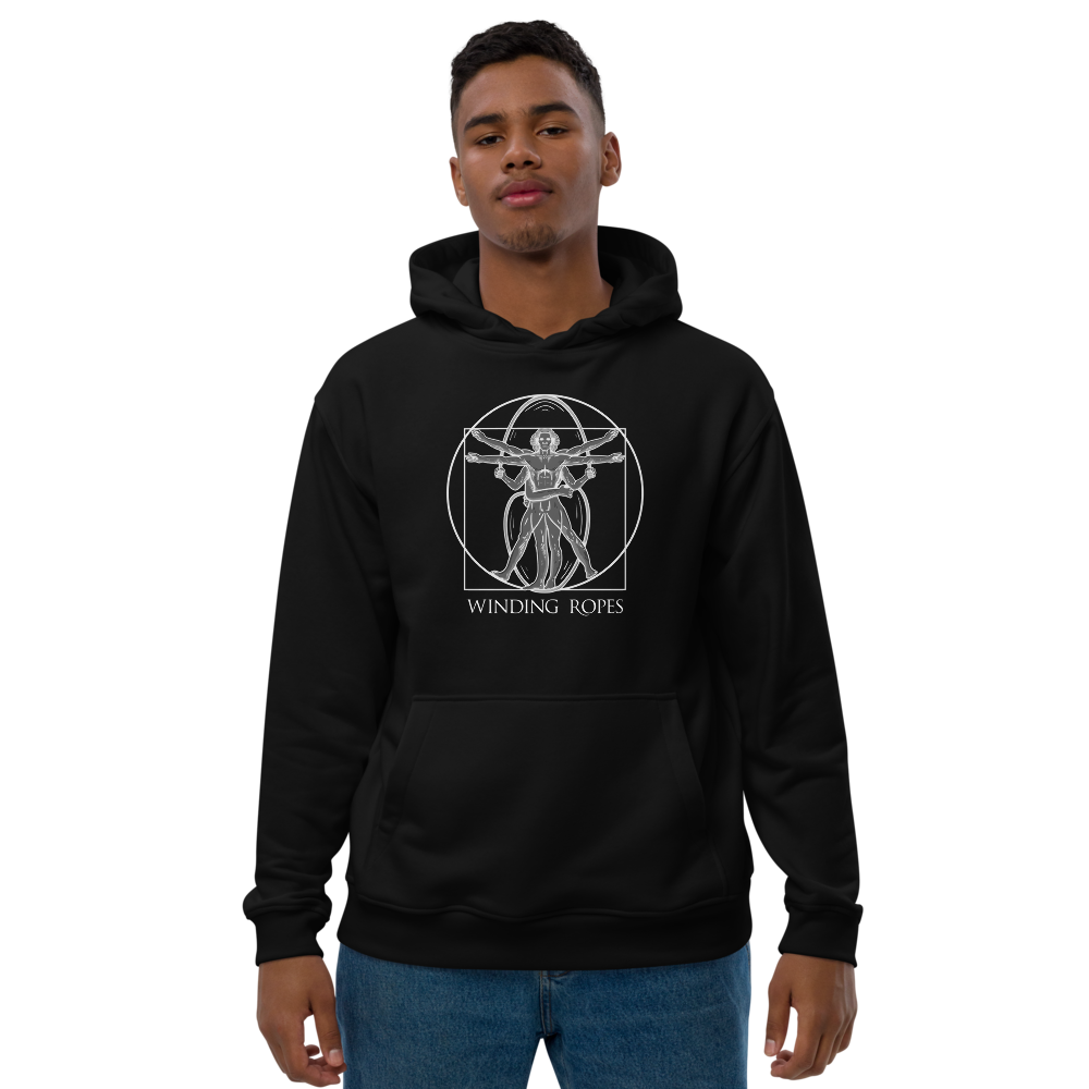 Vitruvian Rope Man Hoodie