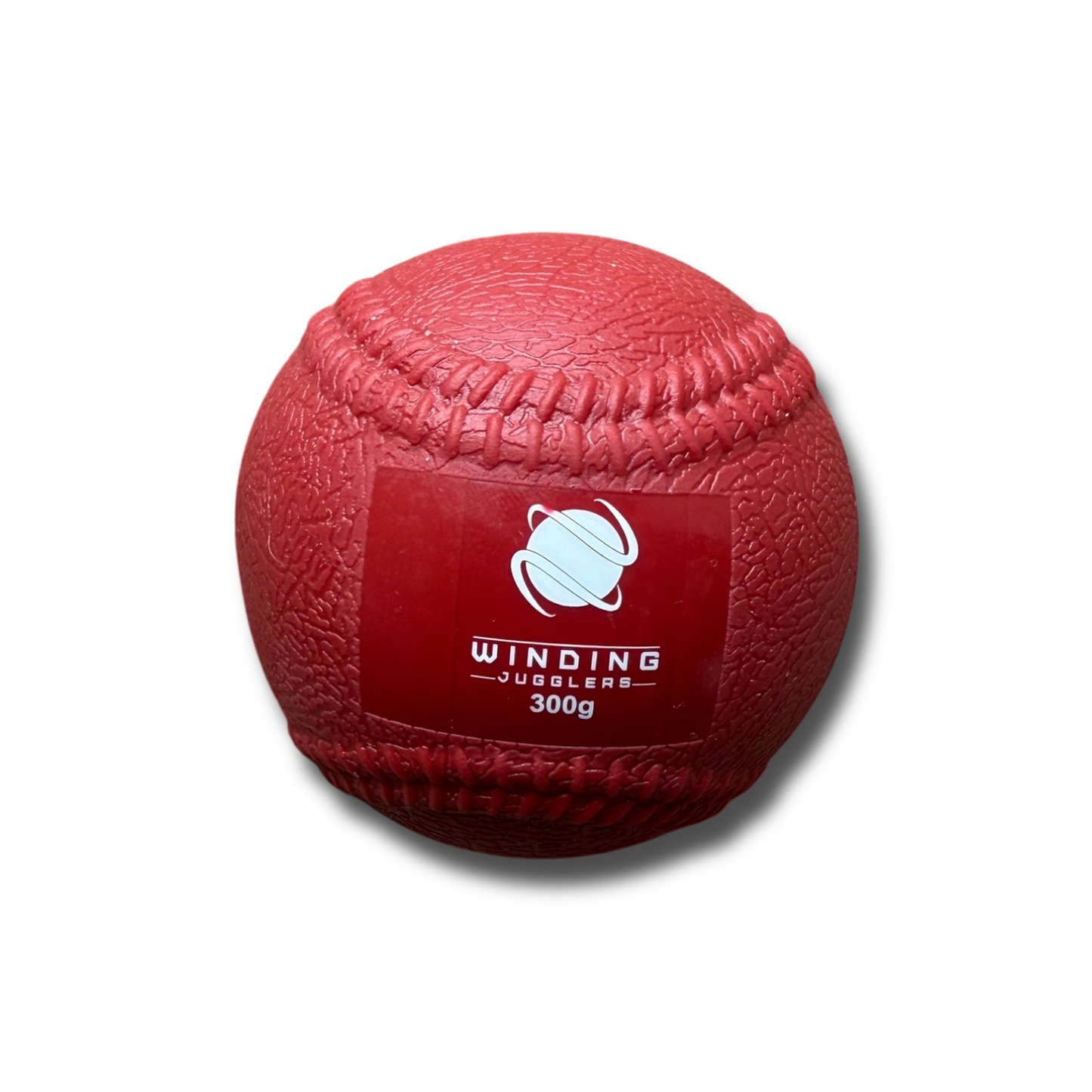 Pack of 4 Heavy Juggling Balls 300g. Winding Jugglers. Red Training Balls (7.5 cm)