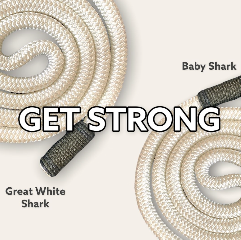 Heavy Rope Bundle SHARK Get Strong: Baby & Great White Shark