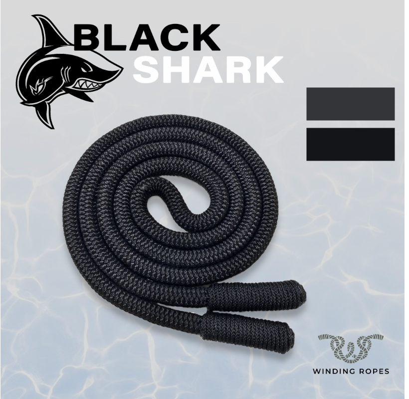 Black Baby Shark 850 grams - windingropes